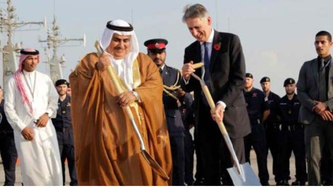 بریتانیا اولین پایگاه نظامی دائمی را در بحرین ایجاد می‌کند 